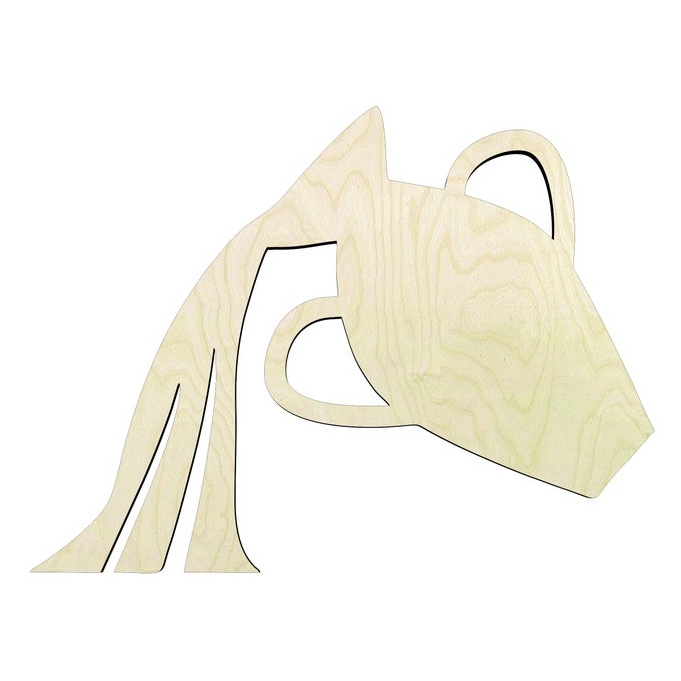 2"-20" Aquarius Astrology sign wood#2 Wood Cutout - wood cutout by Growing Tree Gallery