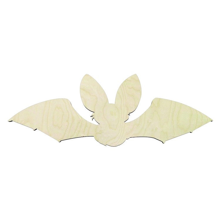 2"-20" Bat Wood Cutout - wood cutout by Growing Tree Gallery