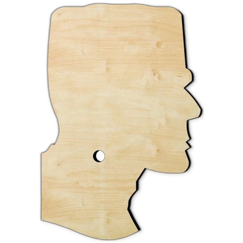 2"-24" Frankenstein Wood Cutout - wood cutout by Growing Tree Gallery
