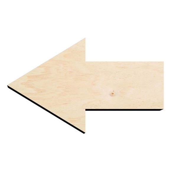 Arrow Cut Outs -Finished or Unfinsihed Wood Cutout - wood cutout by Growing Tree Gallery