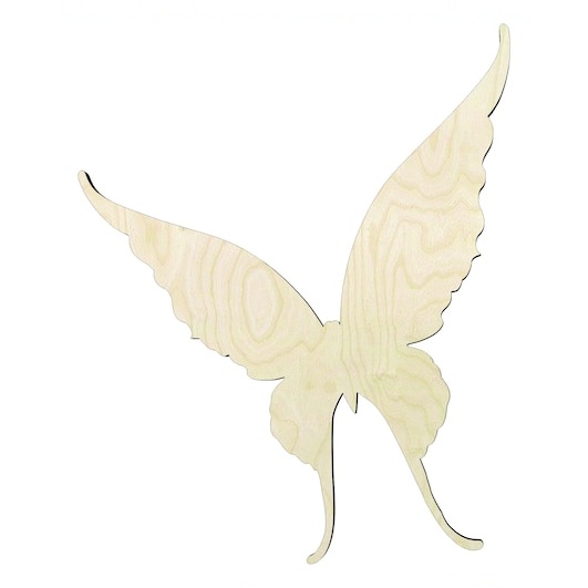 Butterfly -Multiple Sizes Wood Cutout - wood cutout by Growing Tree Gallery