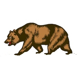 California Flag Decal - Laptop sticker - Outdoor Vinyl - car decal - vinyl decal by Growing Tree Gallery