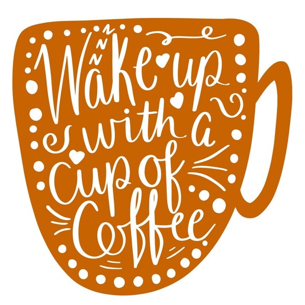 Coffee - Multiple Sizes decal, Coffee Car decal, Coffee laptop sticker - vinyl decal by Growing Tree Gallery