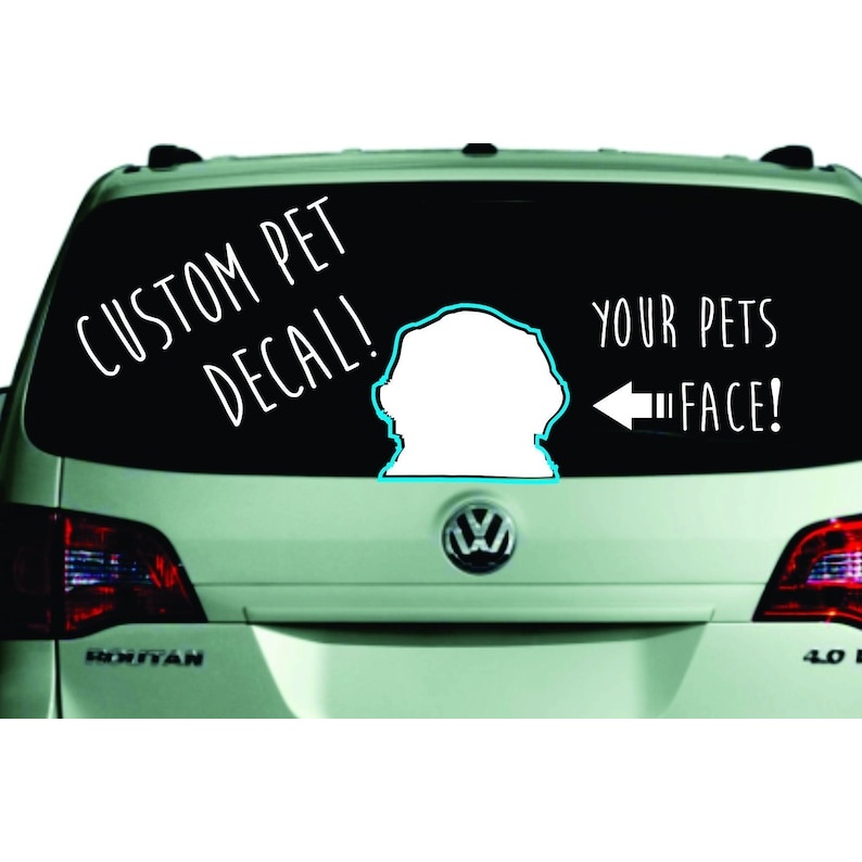 Custom Pet decal - vinyl decal by Growing Tree Gallery