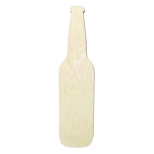Glass bottle - Multiple Sizes wood Wood Cutout - wood cutout by Growing Tree Gallery