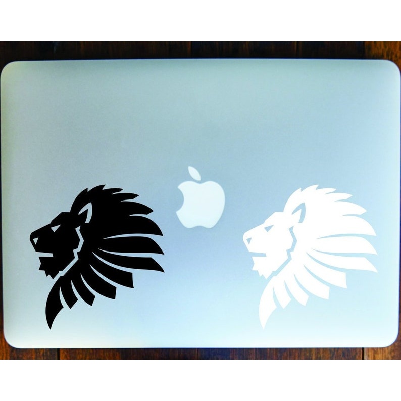 Lion - Multiple Sizes Decal - Leo astrology sticker - Leo decal - premium vinyl decal by Growing Tree Gallery
