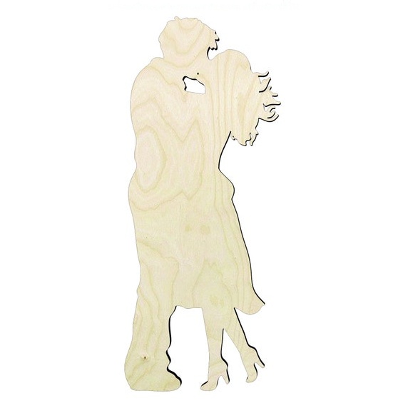 Man and Wife - Multiple Sizes Couple cutout - wood cutout by Growing Tree Gallery