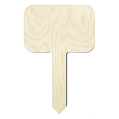 Markers/Stakes for Any Vegetables, Herbs or Other Plants Wood Cutout - wood cutout by Growing Tree Gallery