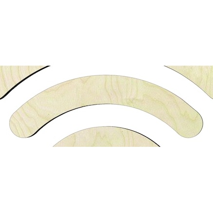 Wi-Fi , wifi -Multiple Sizes Wood Cutout - wood cutout by Growing Tree Gallery